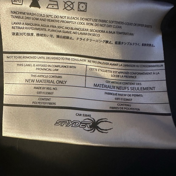 Men’s spider ski jacket - Picture 10 of 10